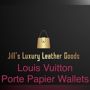 Large Porte Papier wallets